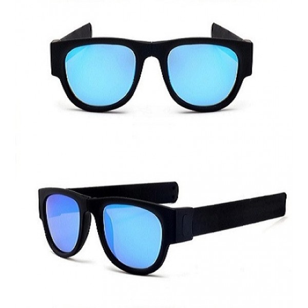 

Очки браслеты солнцезащитные поляризованные SINLE Slap 3 Black Blue