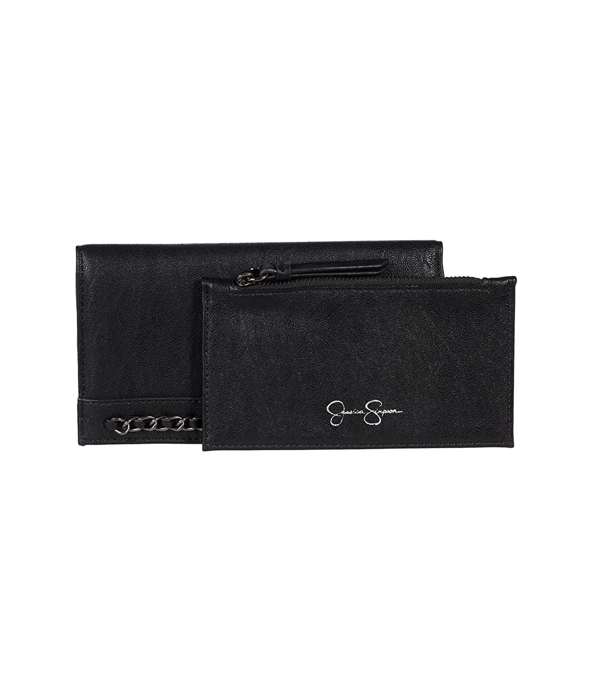 

Кошелек Jessica Simpson Charlie Single Fold Pull Out Pouch Meteorite, Универсальный