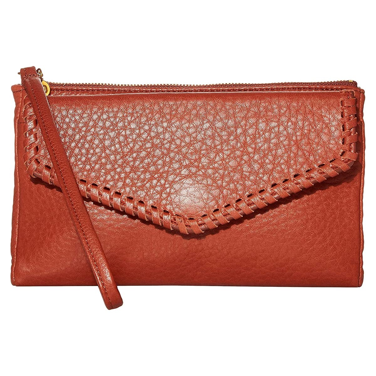 

Кошелек Hobo Leather Wristlet Sienna, Универсальный