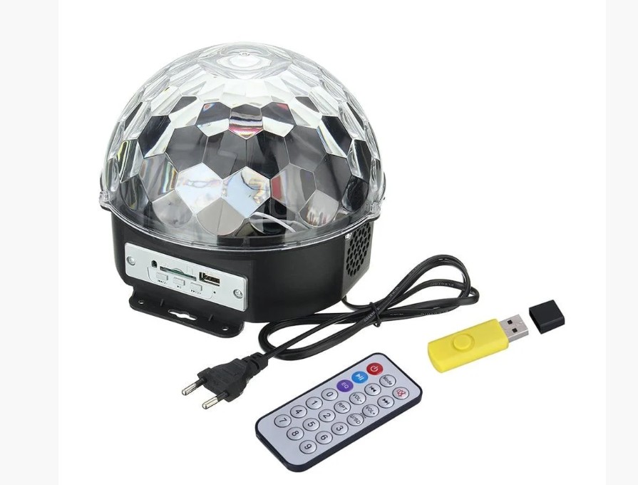 

Диско шар светодиодный MP3 LED Crystall Magic RN 583