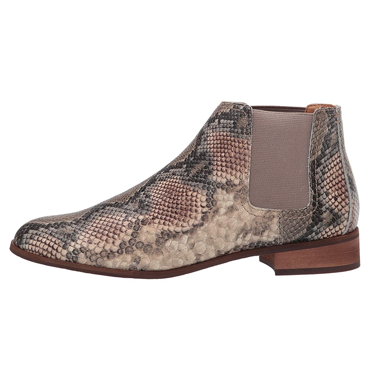 

Челси Frye Mila Chelsea Taupe Snake Embossed Leather, 36.5 (220 мм)