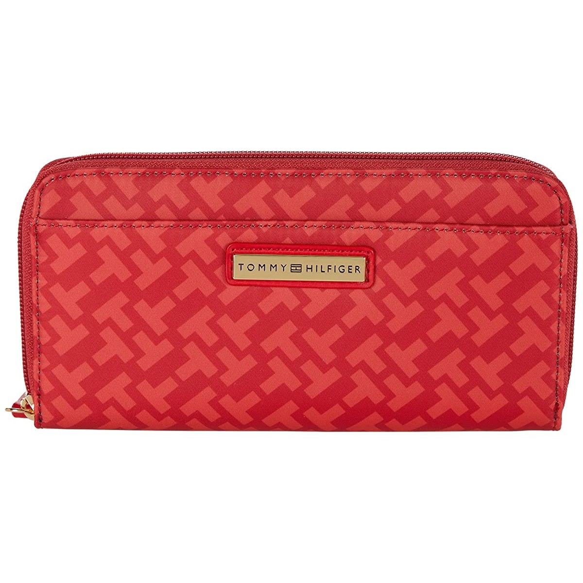 

Кошелек Tommy Hilfiger Naomi II Zip Around Wallet Bias Smooth Nylon Primary Red, Универсальный