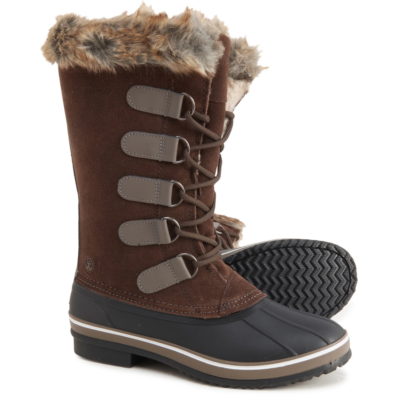 

Ботинки Northside Kathmandu Tall Snow - Waterproof, Insulated, Suede Chocolate, 41 (260 мм)