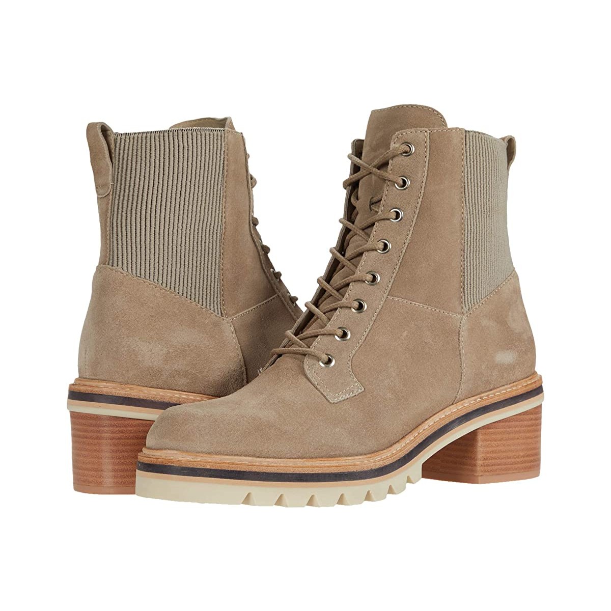 

Ботинки Bernardo Selena Clay Split Suede Premium/Ribbed Gore, 37