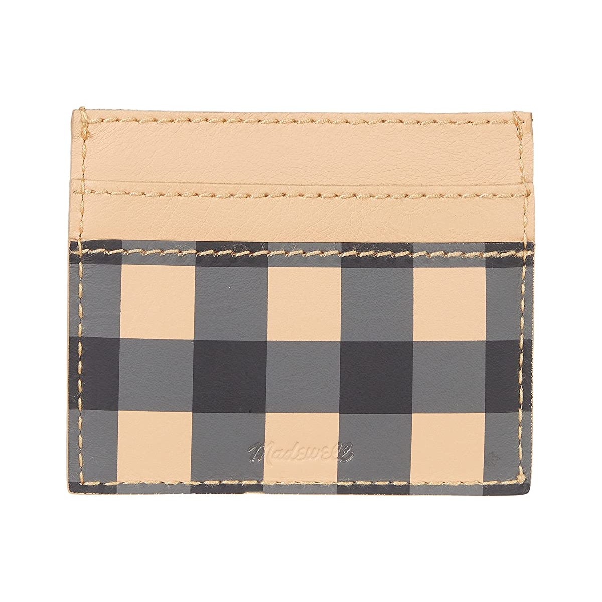 

Кошелек Madewell Card Case Gingham, Универсальный