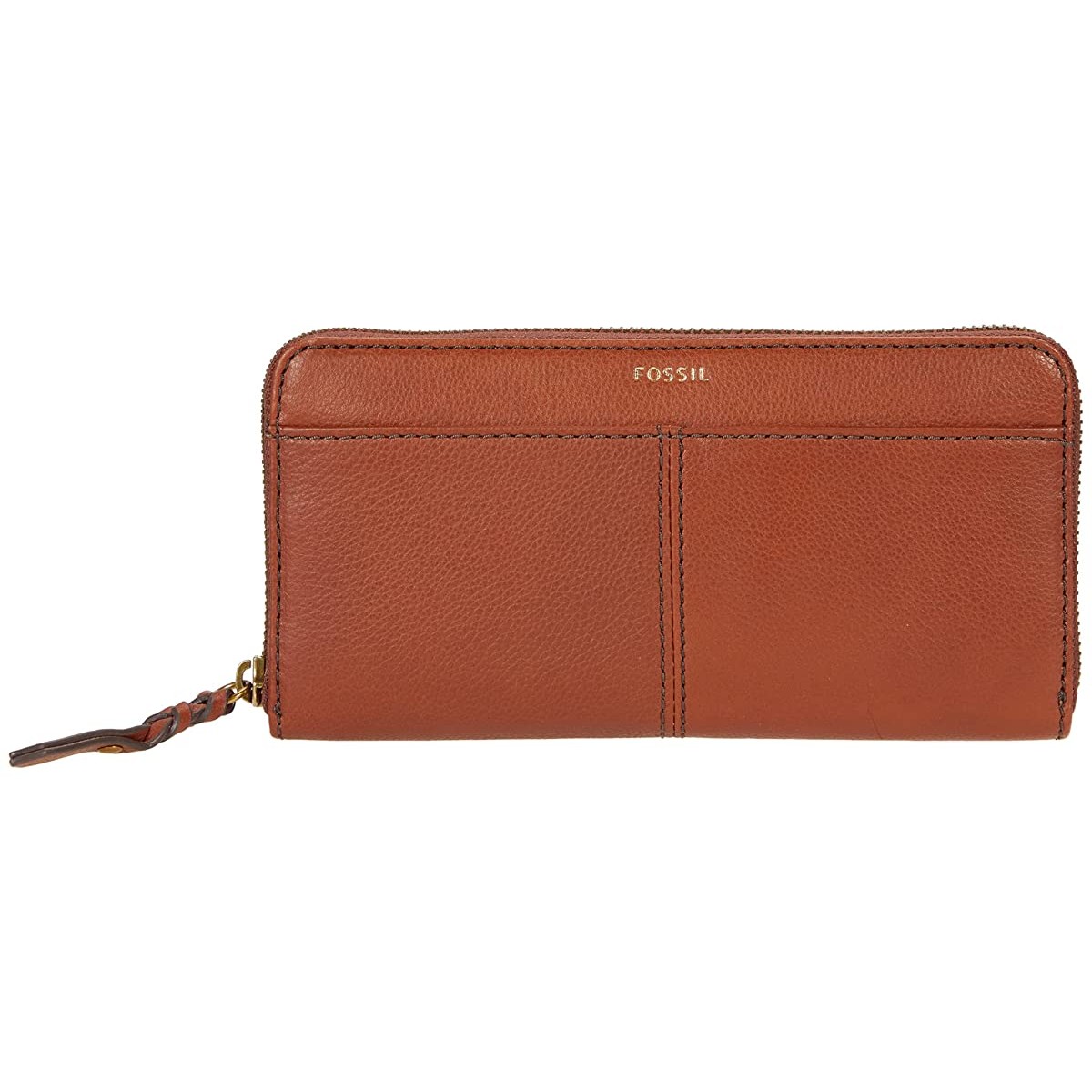 

Кошелек Fossil Mila Clutch Medium Brown, Универсальный