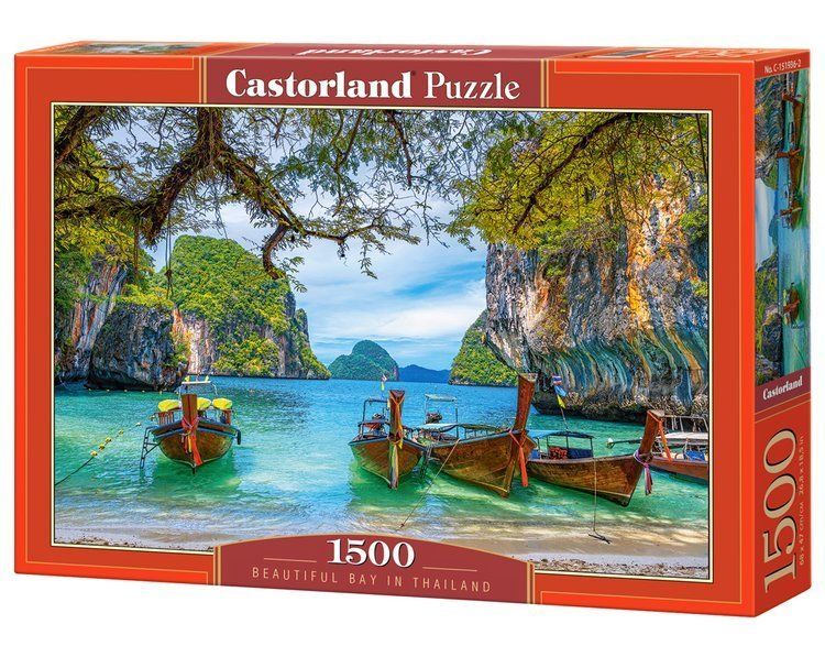 

Пазлы Прекрасная бухта в Таиланде 1500 элементов Castorland (C-151936) (132801)