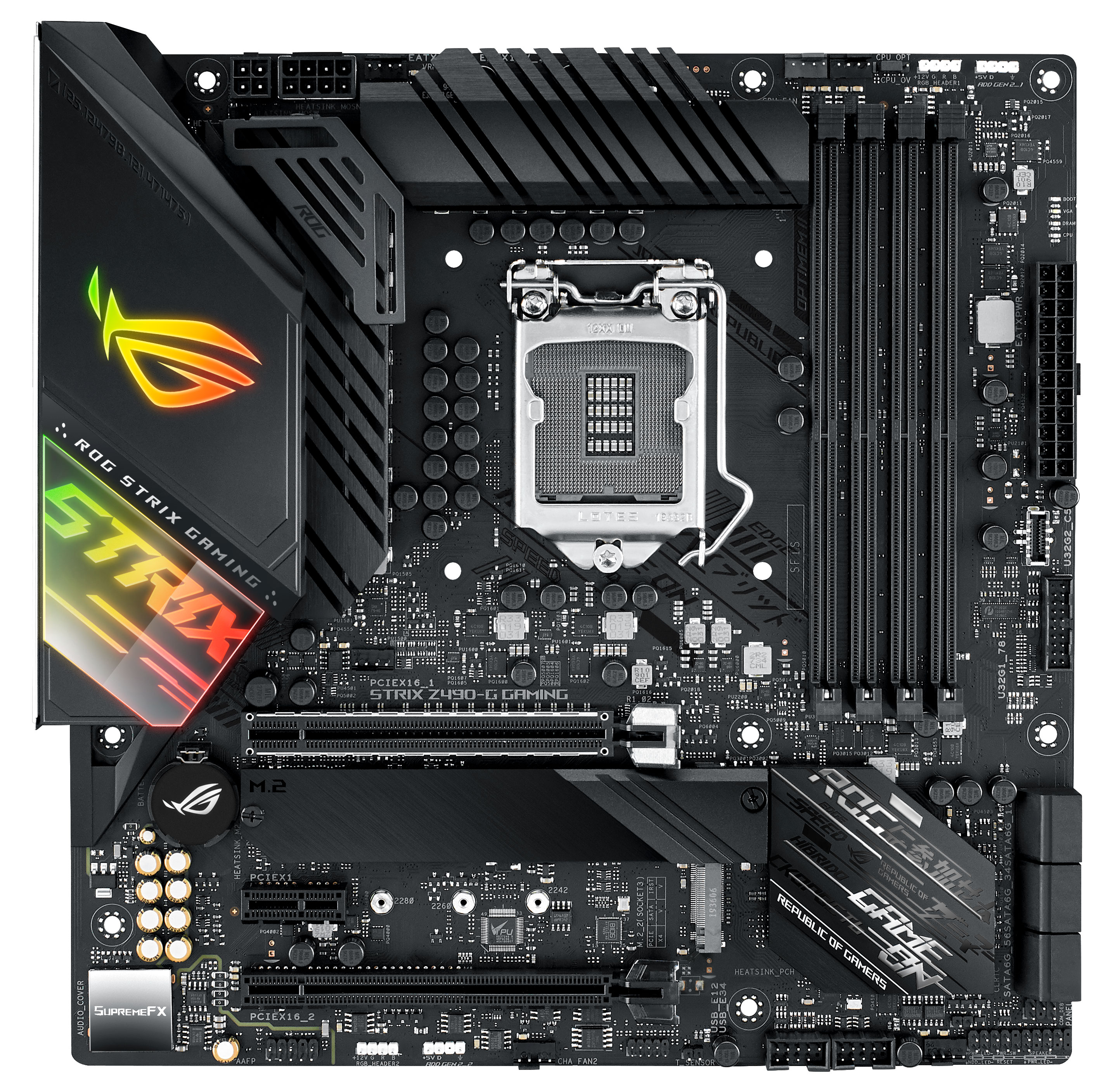

Материнская плата Asus ROG Strix Z490-G Gaming (s1200, Intel Z490, PCI-Ex16)