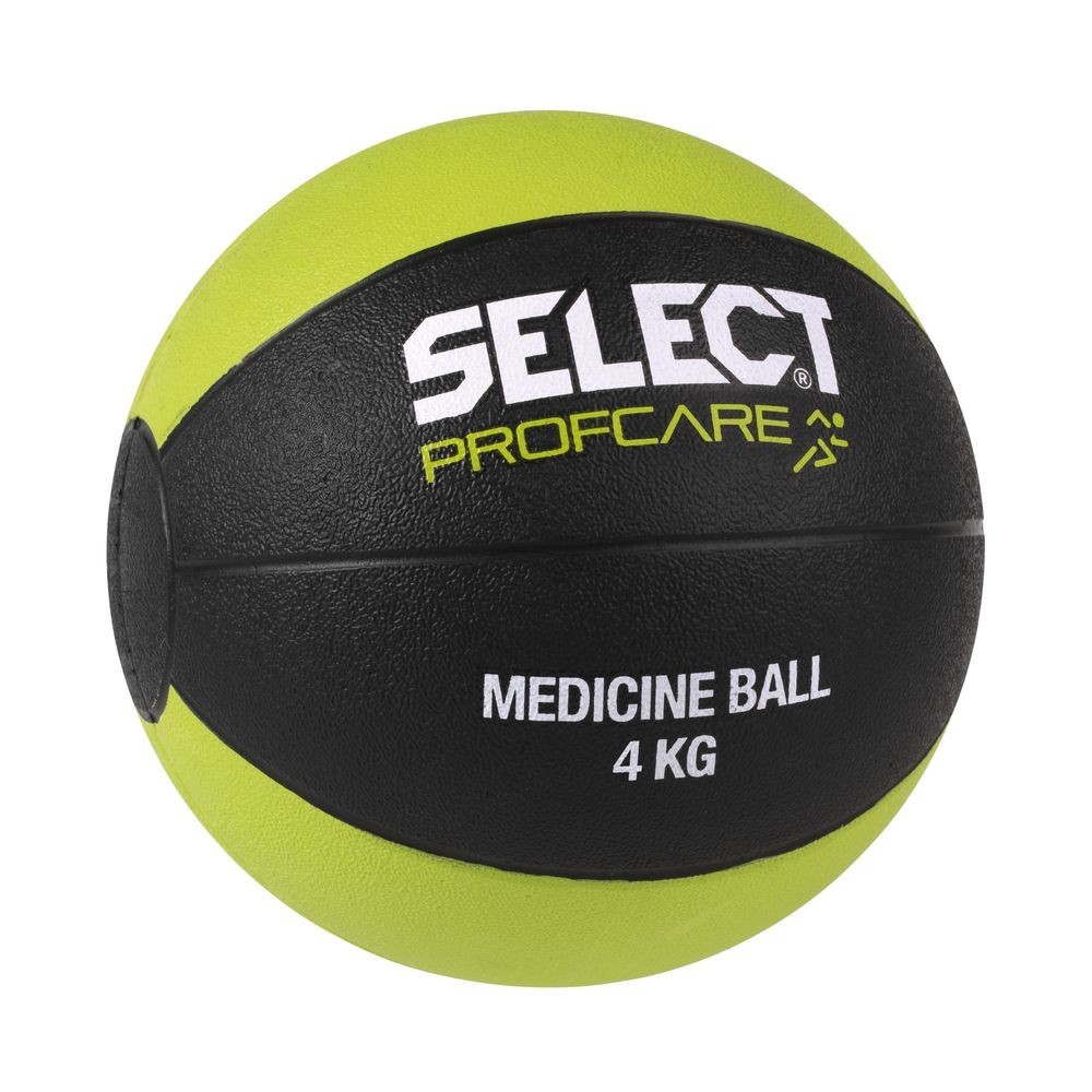 

М'яч медичний SELECT Medicine ball (7 kg) чорно-салатовий