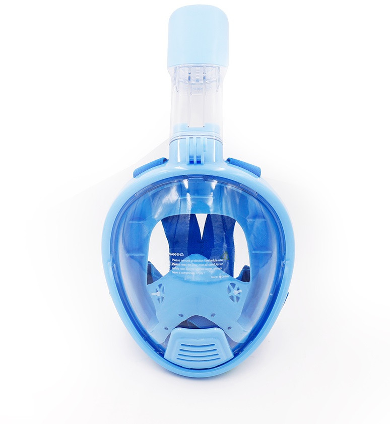 

Дитяча маска для сноркелінгу TheNice K-1 EasyBreath-III на все обличчя для дайвінгу XS Блакитний