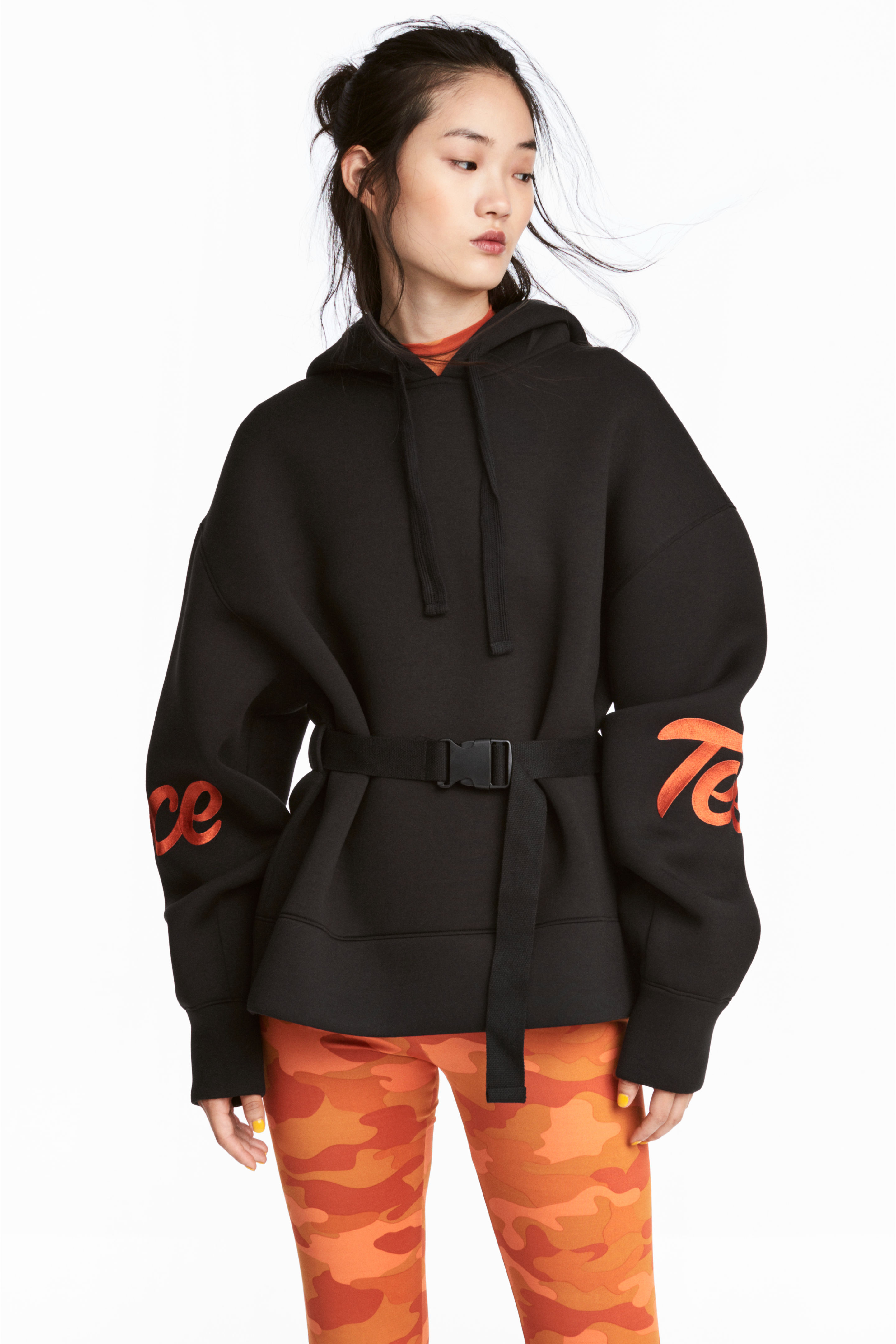Худи H&M XL черный 5535036 – низкие цены, кредит, оплата частями в ...