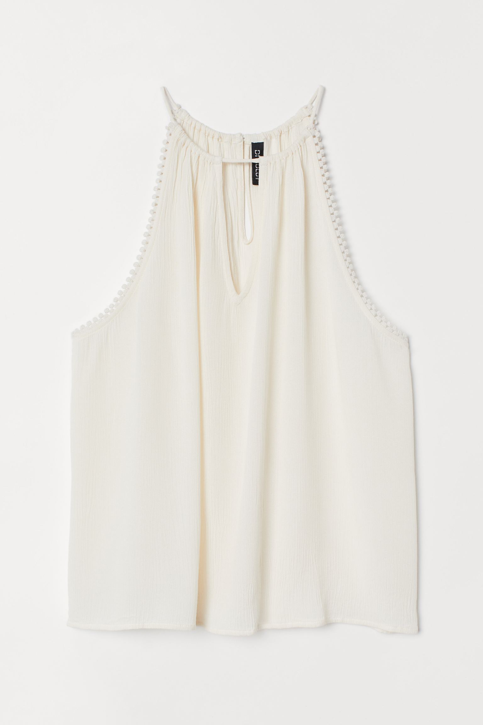 

Майка H&M  белый 23128720001, Майка H&M 34 белый 23128720001
