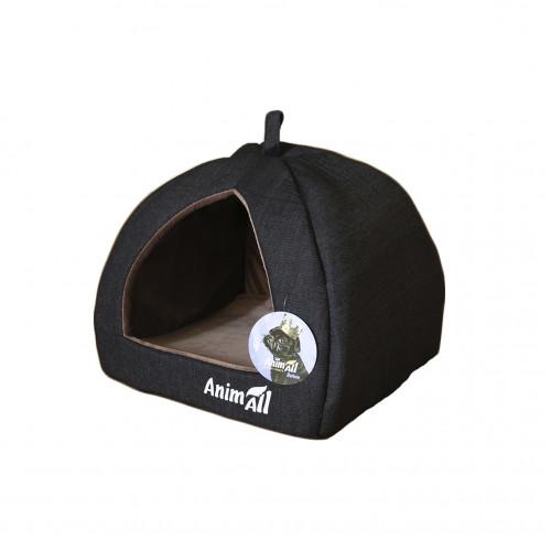 

Домик AnimAll Piter M для собак, серый, 41×41×32 см
