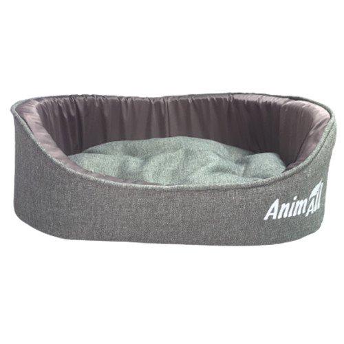 

Лежанка AnimAll Aurora Grey Print, серый, 46×35×15