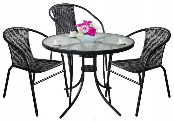 

Cадова мебель Jumi Bistro Black-3