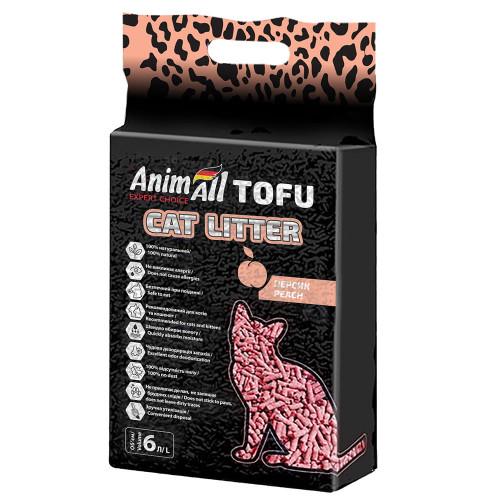 

Соевый наполнитель AnimAll Tofu с ароматом персика, 6 литров (2,6 кг)