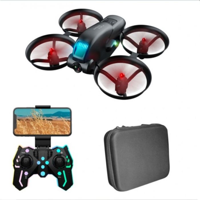 

Квадрокоптер KF615 + кейс, с двумя камерами HD FPV, барометром, ударопрочный, мини