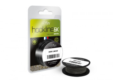 

Поводковый материал FIN HOOKLINE 6K 20m / gravel (гравий) 35Lb