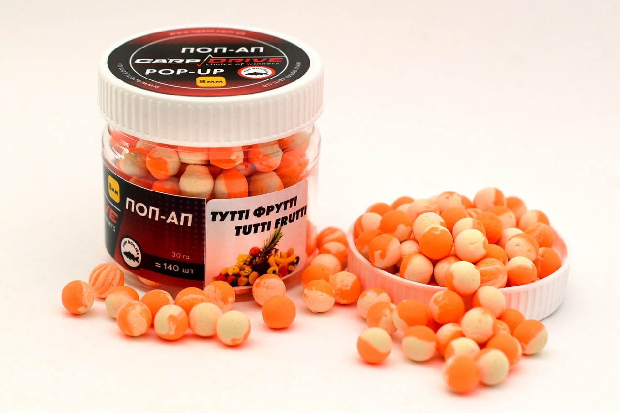 Бойл плавающий для рыбалки Тутти Фрутти (Tutti fruit) 8мм Carp Drive ...