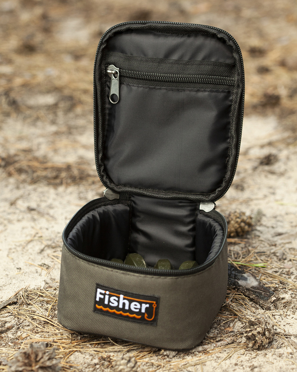 

Футляр для грузил и кормушек Fisher К004