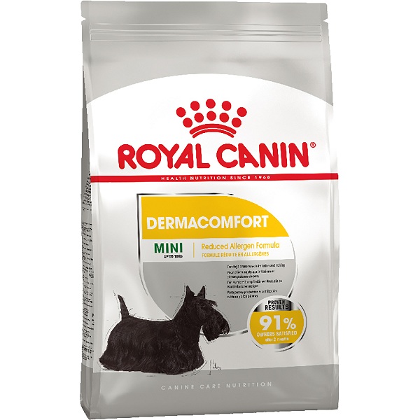 

Сухой корм Royal Canin для собак с проблемной кожей старше 10 месяцев Mini dermacomfort 1 кг BGL-RC-168