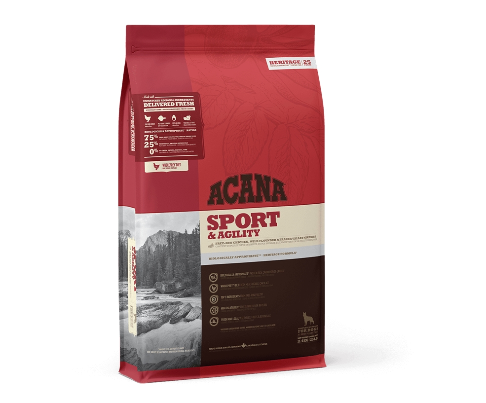 

Сухой корм для взрослых активных собак Sport & Agiliti 11,4 кг Acana BGL-AC-122