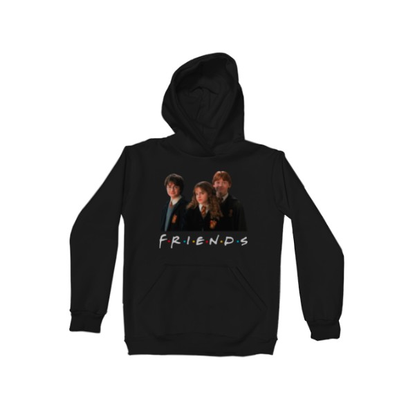 

Худи Детская для девочек с утеплением Гарри Поттер/Harry Potter Friends Размер 152 см Цвет черный - MyTee