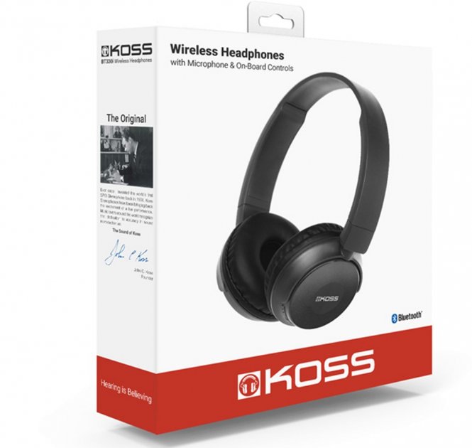 

Наушники Koss BT330i On-Ear Wireless Mic (196619.101)