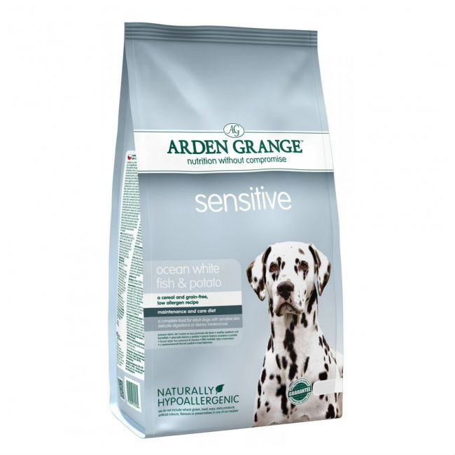 

Сухой корм для собак океаническая белая рыба и картофель Arden Grange Adult Dog Sensitive 6 кг BGL-AG-41