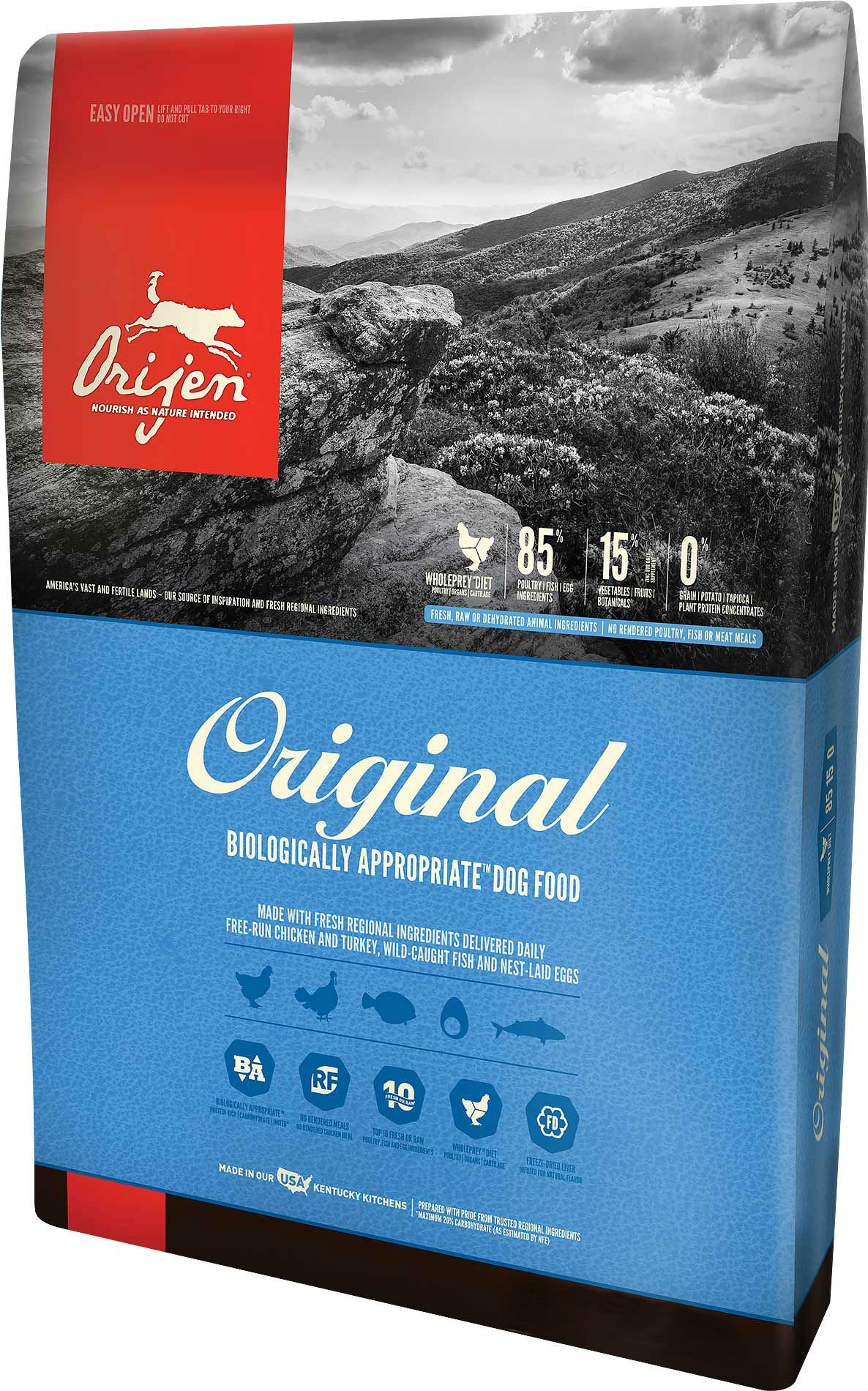 

Сухой корм для взрослых собак ORIGINAL DOG 11,4 кг Orijen BGL-AC-88