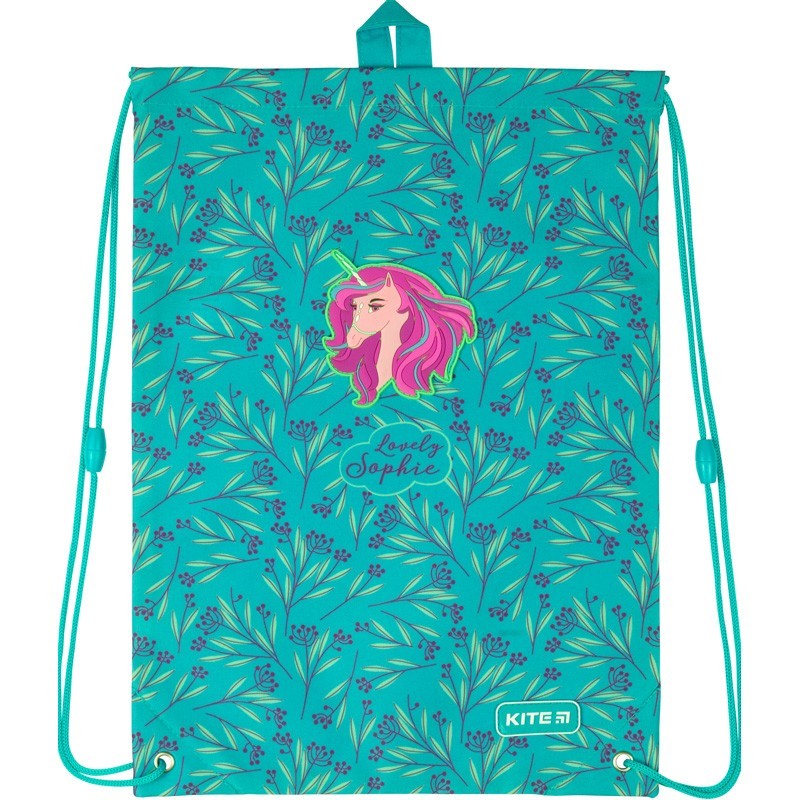 

Сумка для обуви Kite Education Lovely Sophie 46x33 см бирюзовая (K20-600M-3)