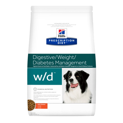 

Лечебный корм с курицей для собак с избыточным весом Prescription Diet Canine w/d with Chicken 12 кг Hill`s BGL-HI-38