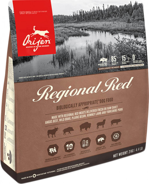 

Сухой корм для взрослых собак всех пород REGIONAL RED 2 кг Orijen BGL-AC-184