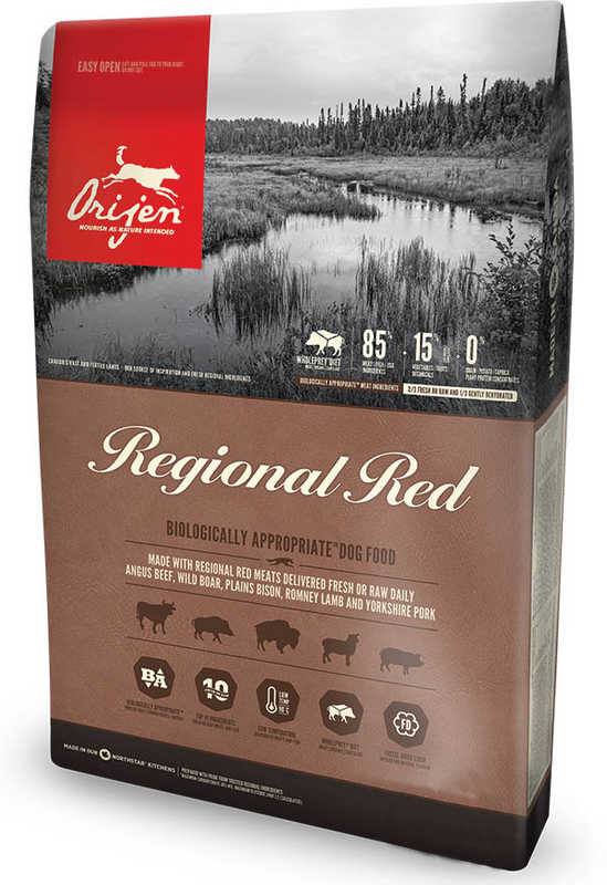 

Сухой корм для взрослых собак всех пород REGIONAL RED 11,4 кг Orijen BGL-AC-186