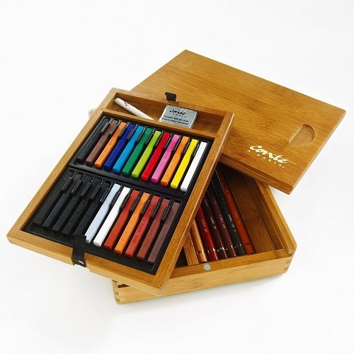 

Подарочный набор пастели Conte a Paris Colour carres assorted