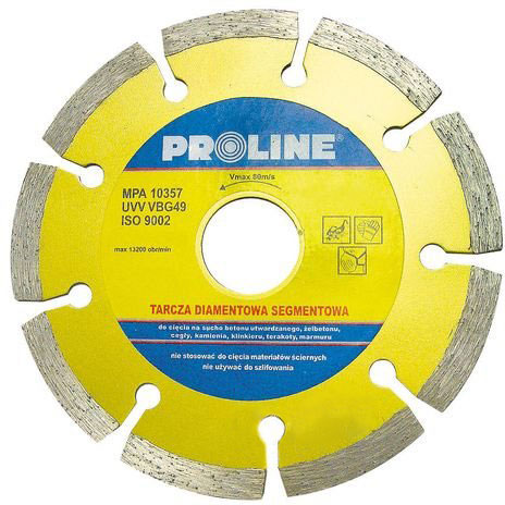 

Круг відрізний алмазний Proline 180 х 22 мм (камінь/бетон/армобетон)
