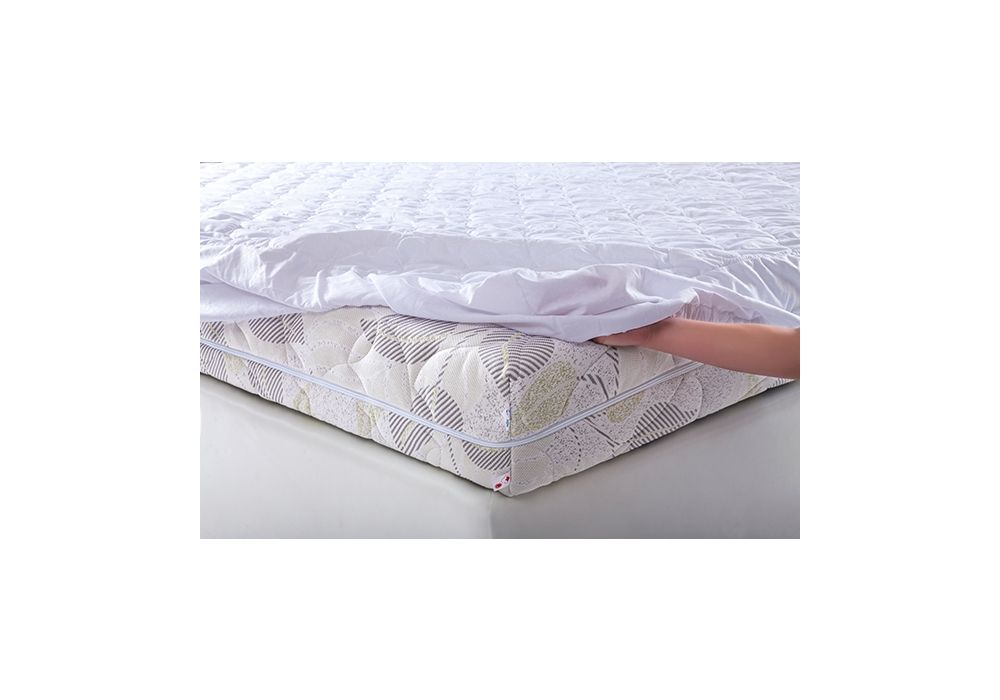 

Наматрасник Matroluxe натяжной, бязь белая 20 см 120х200