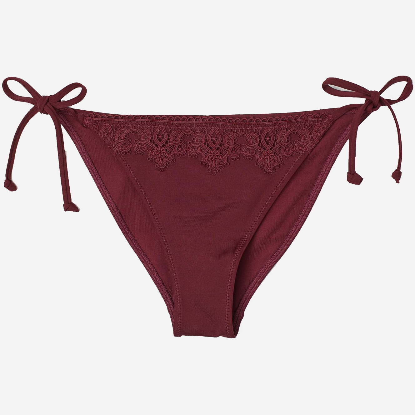 

Нижняя часть купальника H&M 721990b24  Бордовая, Нижняя часть купальника H&M 721990b24 34 Бордовая