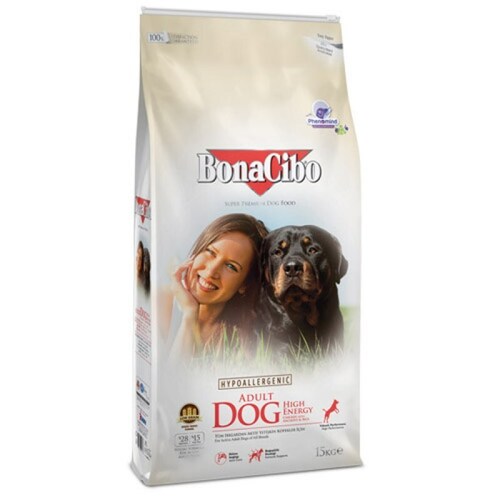 

Сухой корм для взрослых активных собак всех пород с курицей BonaCibo Adult Dog High Energy Chicken&Rice with Anchovy 15 кг BonaCibo BGL-BC-21