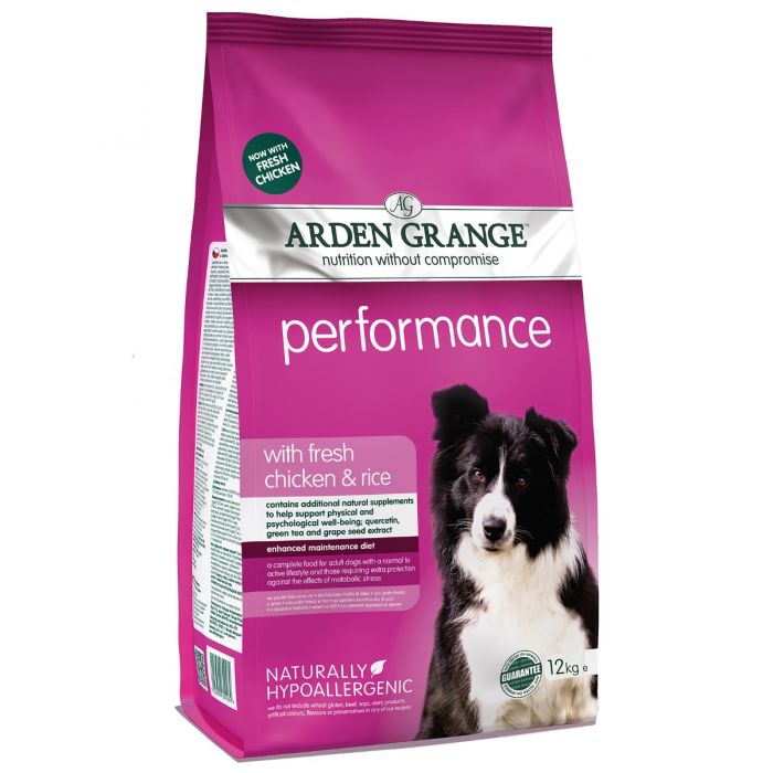

Сухой корм для активных собак с курицей и рисом Arden Grange Adult Dog Perfomance 12 кг Arden Grange BGL-AG-73