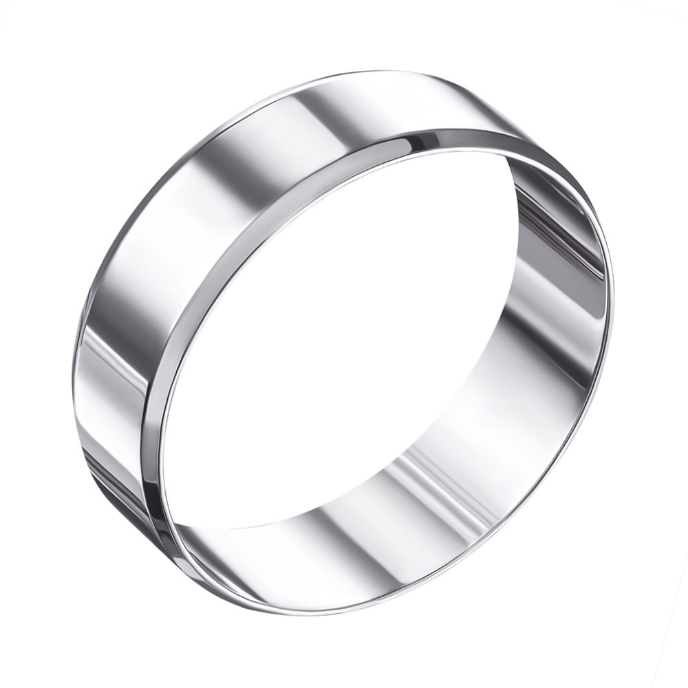 

Обручальное кольцо из белого золота 000006383 19.5 размера