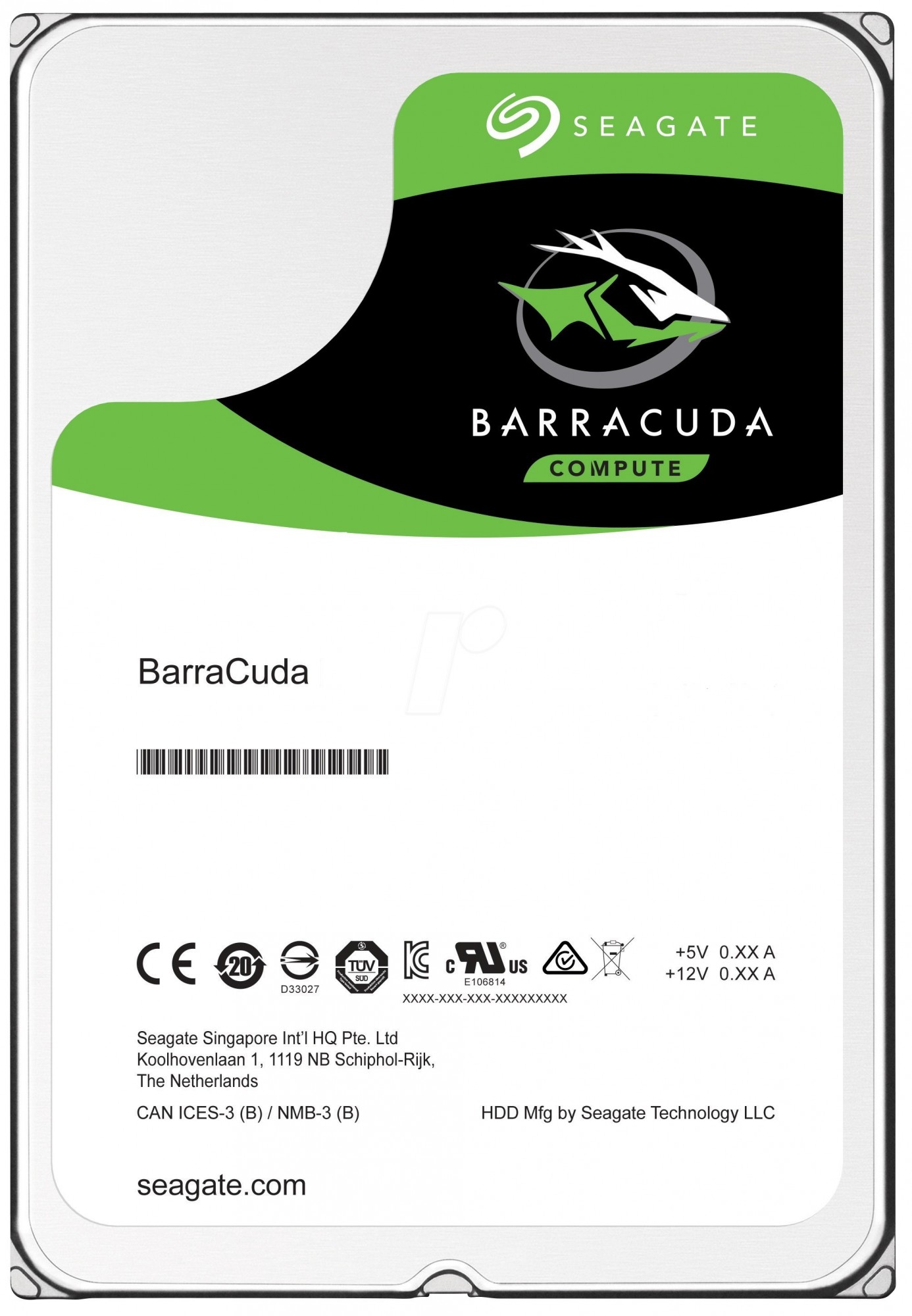 

Жесткий диск HDD 2.5" SATA 4 TB Seagate BarraCuda 5400rpm 128MB (ST4000LM024)