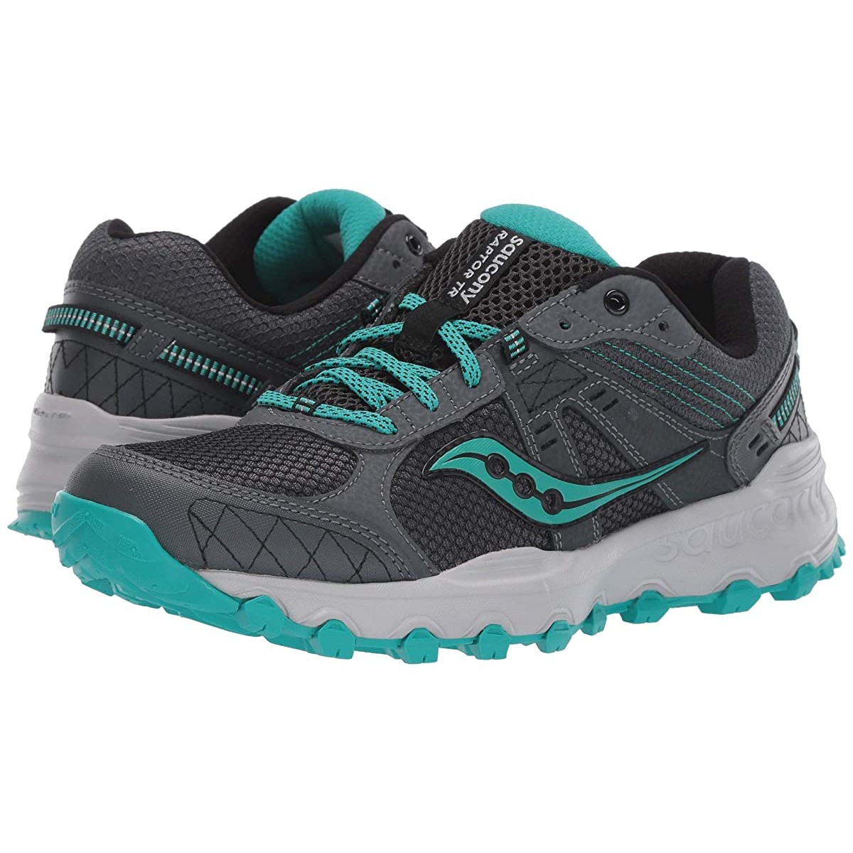 

Кроссовки Saucony Grid Raptor TR 2 Charcoal/Teal, 35.5 (215 мм)