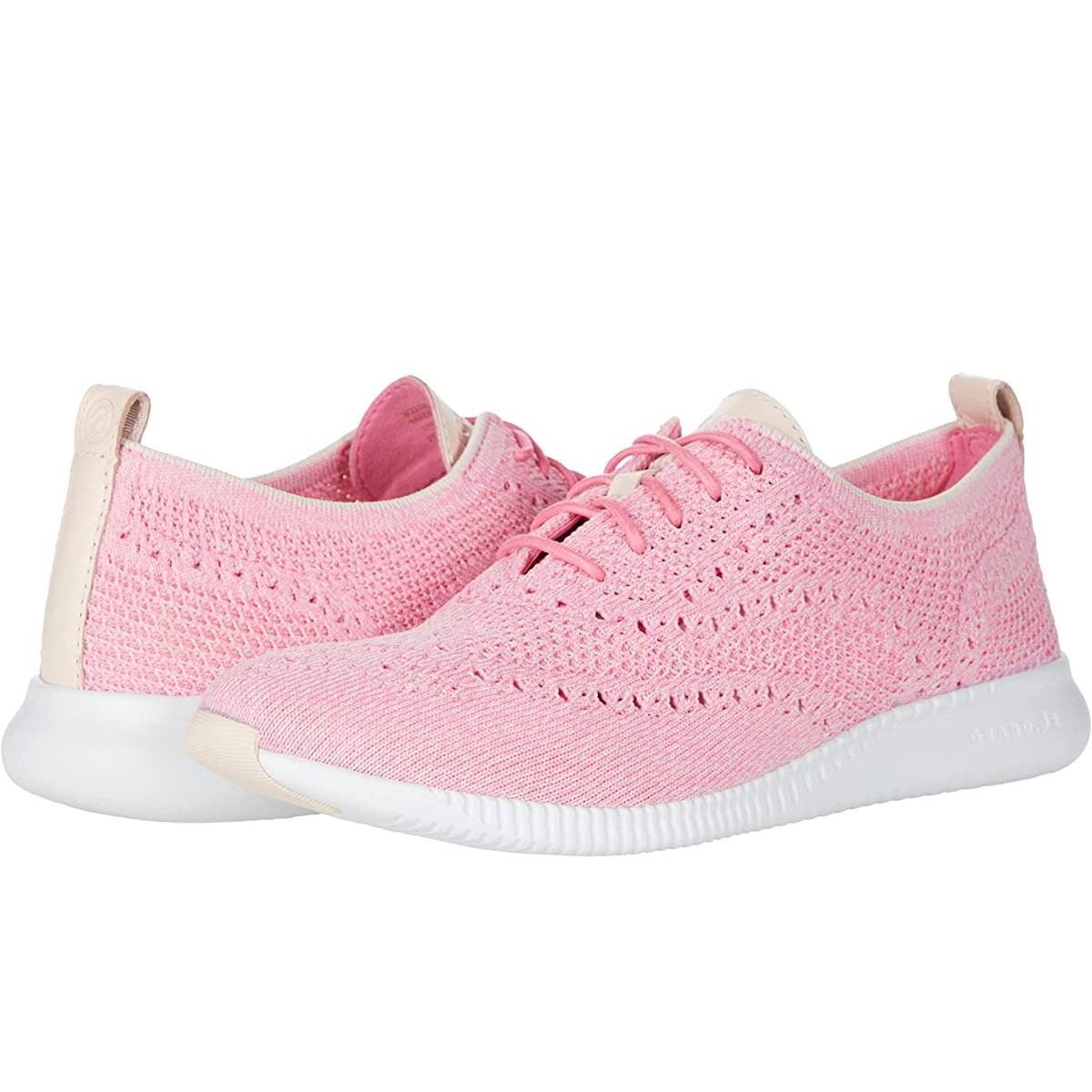 

Кроссовки Cole Haan 2.Zerogrand Stitchlite Oxford Tropical Pink Knit/Clay Pink Leather/Optic White Midsole, 35 (220 мм)