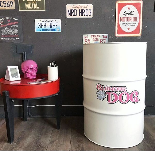 

Бочка декоративная с логотипом Craftmetal Glamour Dog