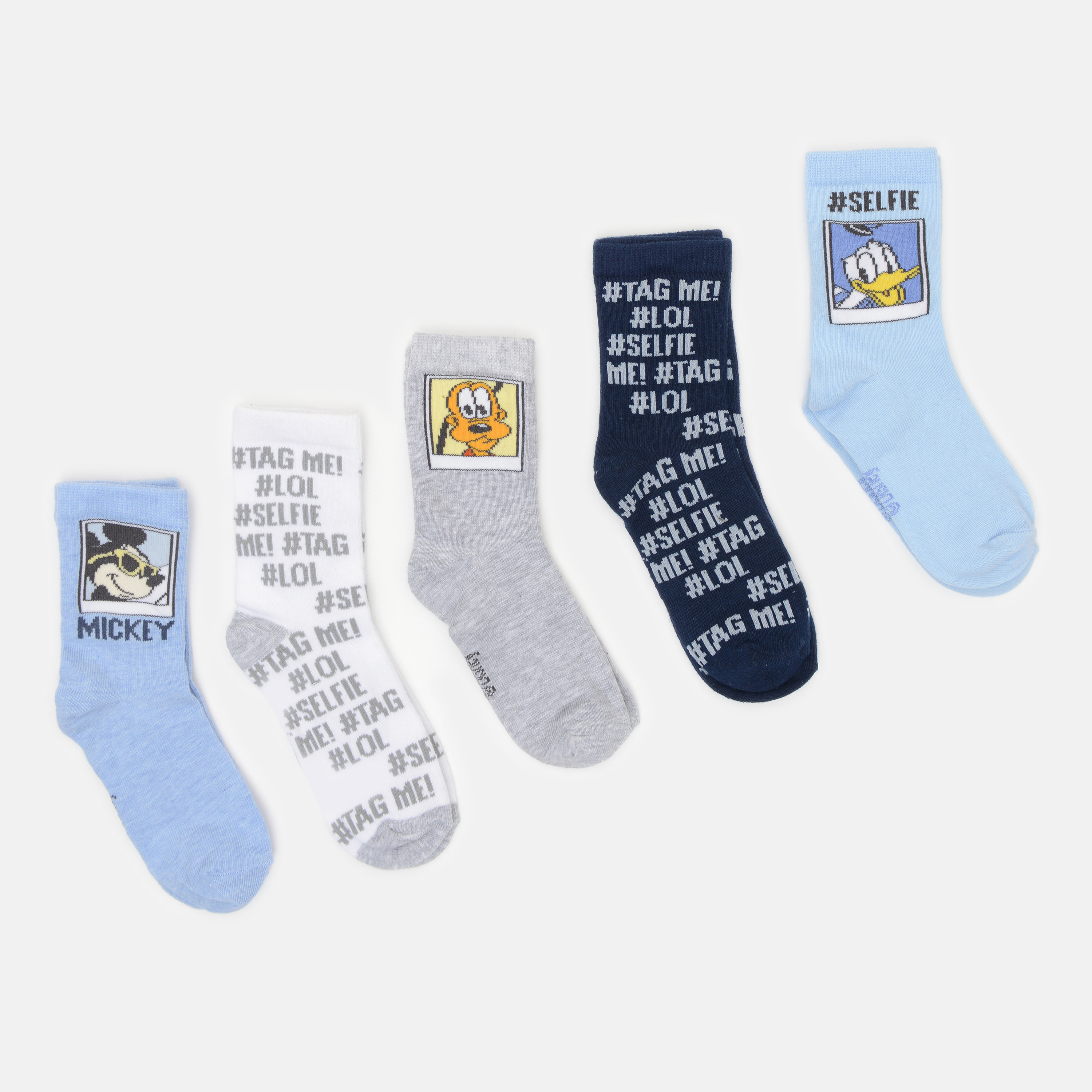 

Набор носков C&A 1009-65478 - 5 пар Синий/Белый, Набор носков C&A 1009-65478 24-26 5 пар Синий/Белый