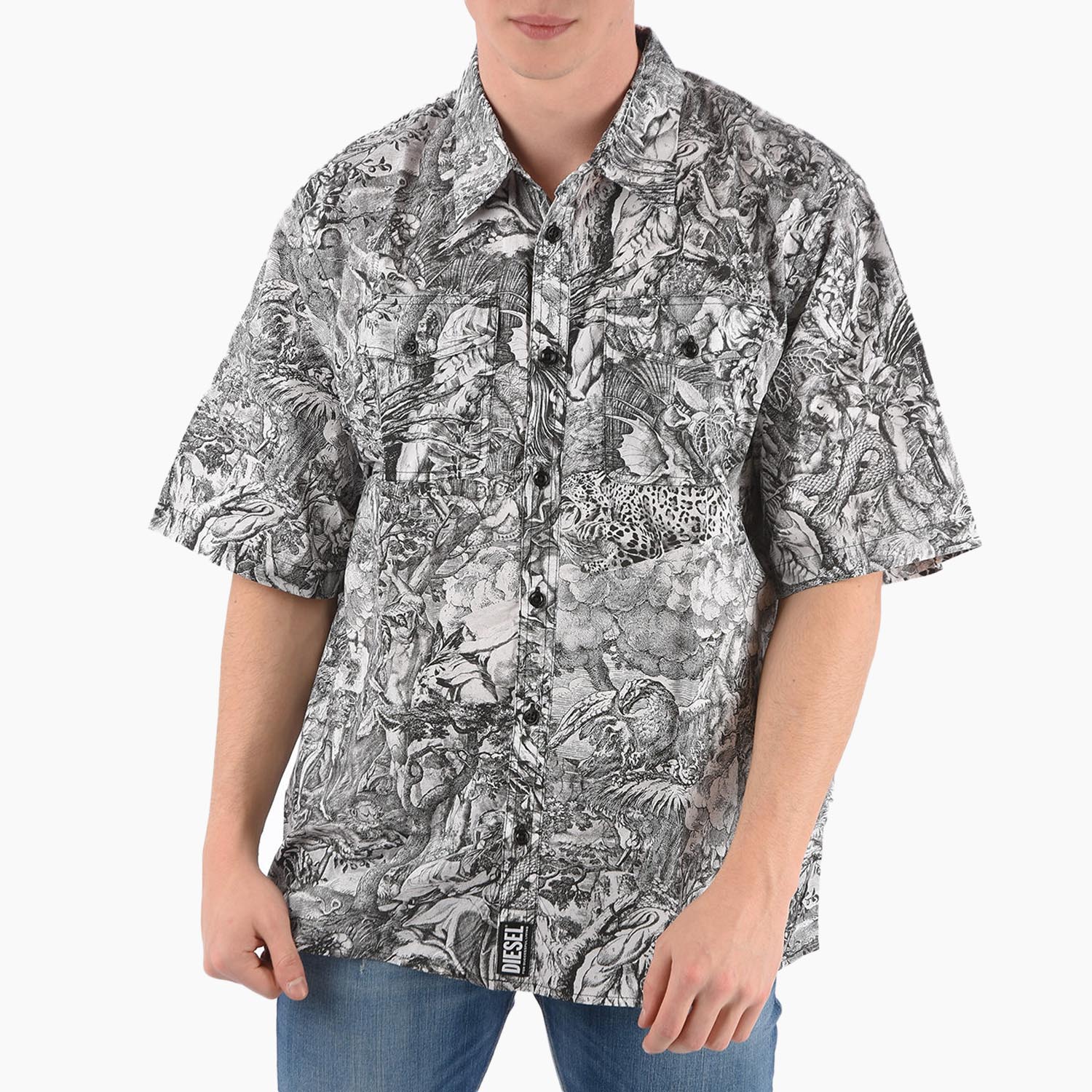 

Рубашка Diesel S-Wed-Kaos Shirt 00SECO-0KAWA-9XX, Рубашка Diesel S-Wed-Kaos Shirt 00SECO-0KAWA-9XX M