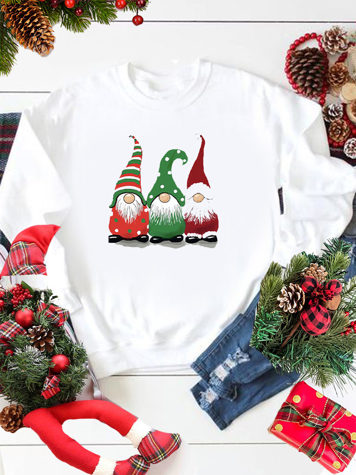 

Свитшот Love&Live Christmas gnomes LLP01374 134 см Белый