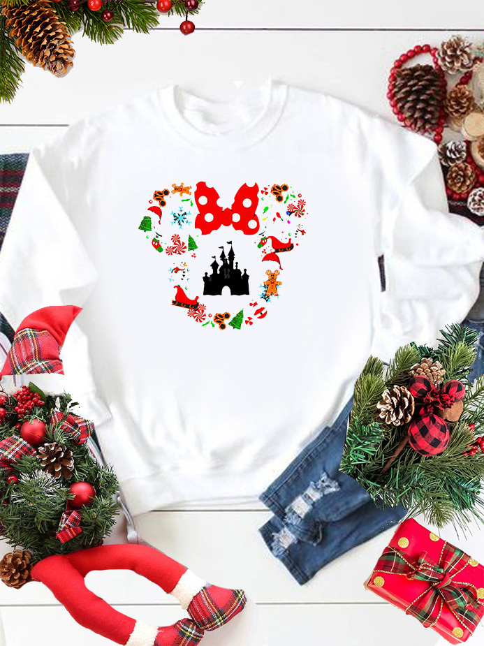 

Свитшот Love&Live Minnie New Year LLP01377 146 см Белый