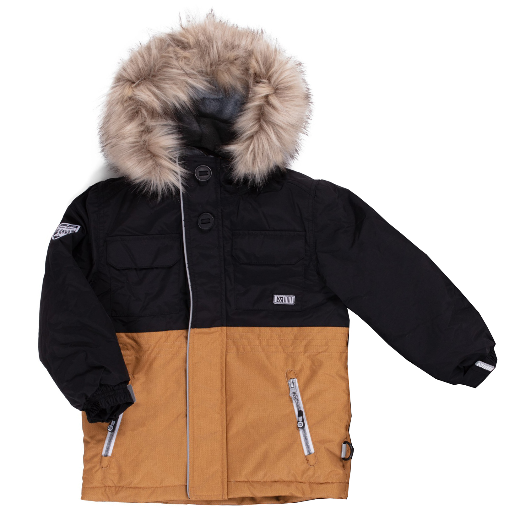 

Зимняя куртка NANO F20M255-Black горчичный 102 - 112 см (F20M255-Black-4)